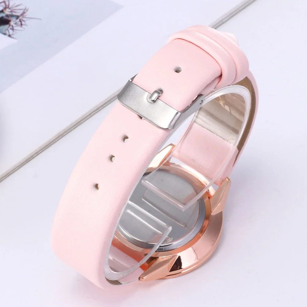 

Quartz Watches Women Wrist Casual Pu Digital Daily Shopping Stylish Breathable Strap Durable Precise Timekeeping Gift
