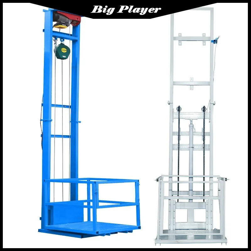 

Hydraulic Electric Freight Elevator Factory Freight Elevator Indoor and Outdoor Fixed Electric Elevator Simple Lifting Platform