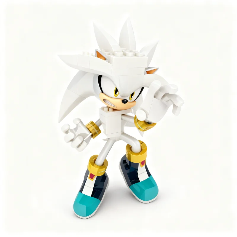 159 adet MOC Gümüş Kirpi Brick - Model Kit Sonic incelemesi ve fiyatı