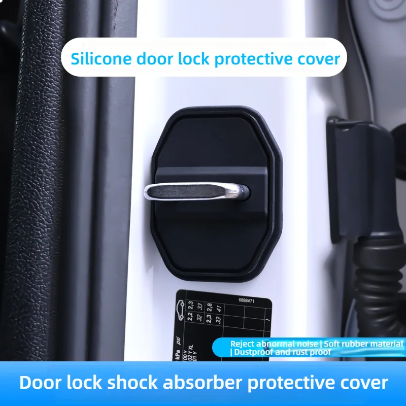 

Для BMW 5 серии 1 серии 7 серии X3 X1 X5ix3 крышка дверного замка автомобиля пряжка защитная крышка амортизатора модифицированное украшение