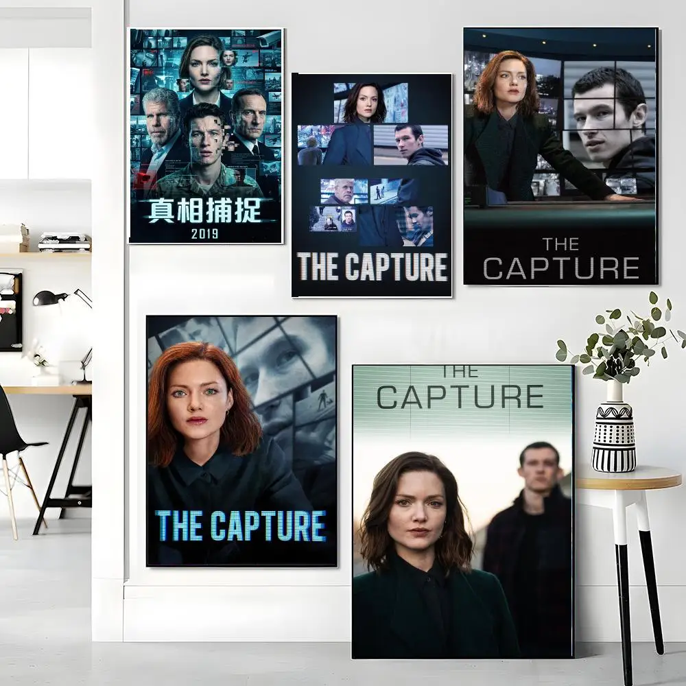 tv series T-The Capture-E Painting Calligraphy Artwork for Living Room Bedroom Office Home Decor
