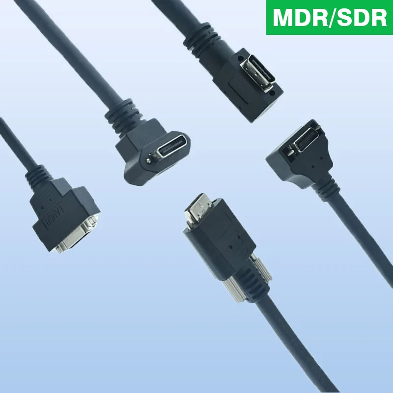 MDR26 To SDR26 Cameralink Industrial Camera Cable Left Right Up Down High Transmission MDR/SDR Daisa Matrox Ni Data Cable