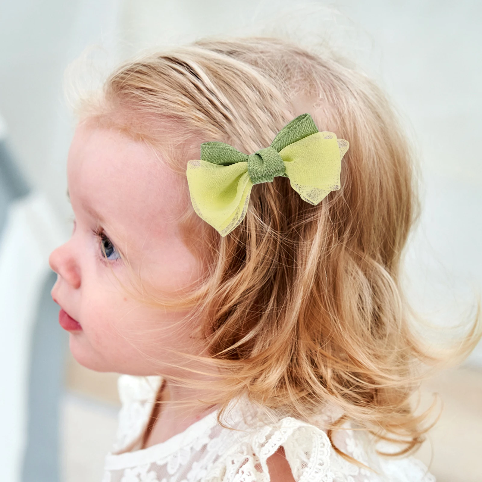 

2pcs Baby Accessories Newborn Headband Bows Infant Hair Clips Bow Hairpins Kids Baby Hair Bows Lightweight Portable