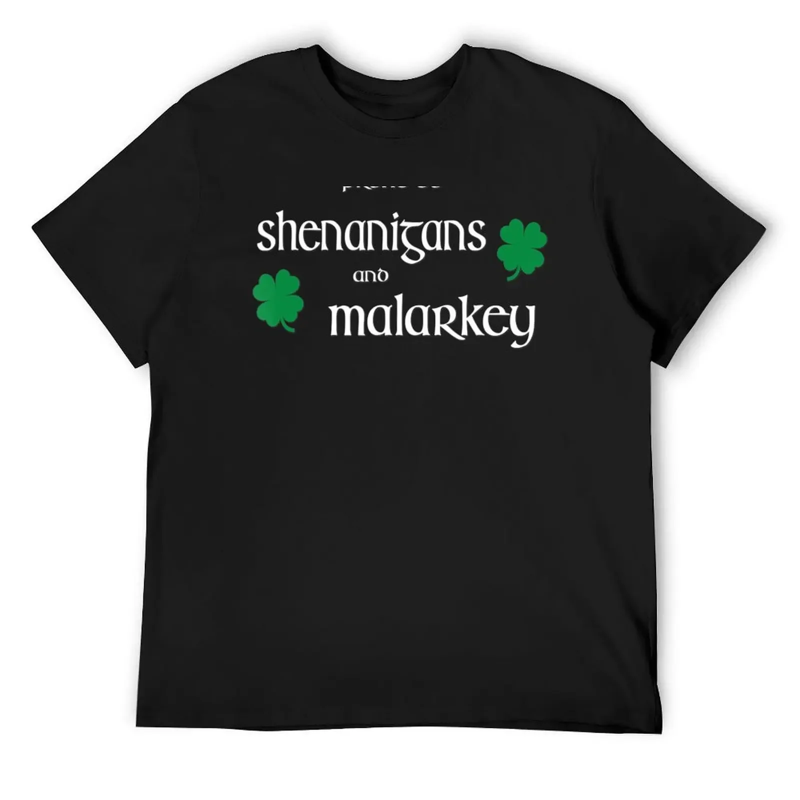 Prone To Shenanigans And Malarkey Irish Pride T-Shirt blue archive oversizeds boys whites quick drying t shirt for men