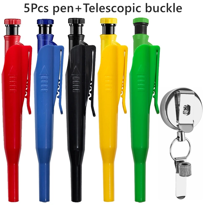 1-6Pcs Engineering Drawing Woodworking Marking 2.8mm Mechanical Pencils Long Head Carpenter Pencil Applicable Construction Works
