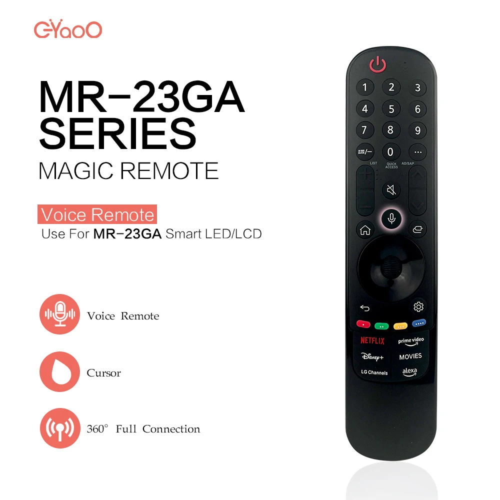 MR23GA AKB76043105 Replacement Remote Control Compatible with TV 43QNED75SRT 50QNED75SRT with Voice and Pointer Functions