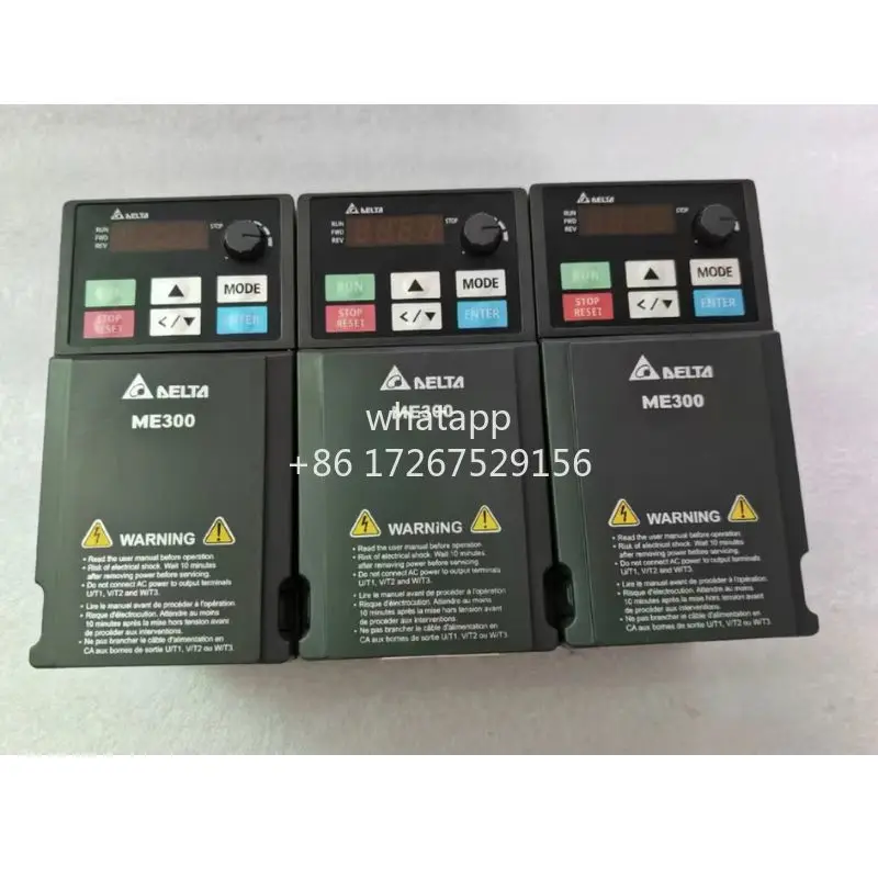 

Used VFD4A8ME21ANNAA inverter 0.75KW 220V test Ok Quick delivery