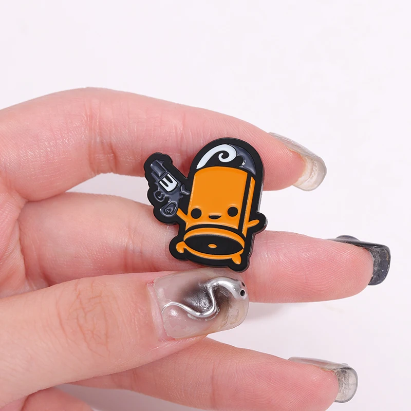 Adventure Games Cartoon Enamel Pins Anime Creative Metal Brooches Lapel Badge Backpack Clothes Jewelry Gift for Kids Friends