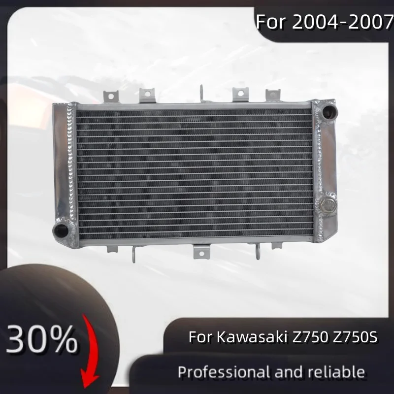 

Aluminum Radiator For 2004-2007 Kawasaki Z750 Z750S Z 750 S Cooler Cooling Coolant 2004 2005 2006 2007