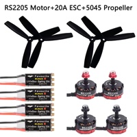 FPV RS2205 2300KV CW CCW Brushless Motor With LittleBee 20A 30A BLHeli_S ESC for FPV RC QAV250 X210 Racing Drone Multicopter
