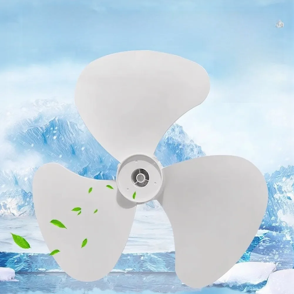 Electric Fan Parts 16 Inch 400mm Fan Blade Made of PP Plastic for Ceiling Fan Electric Fan Wall Fan Pedestal Fan White