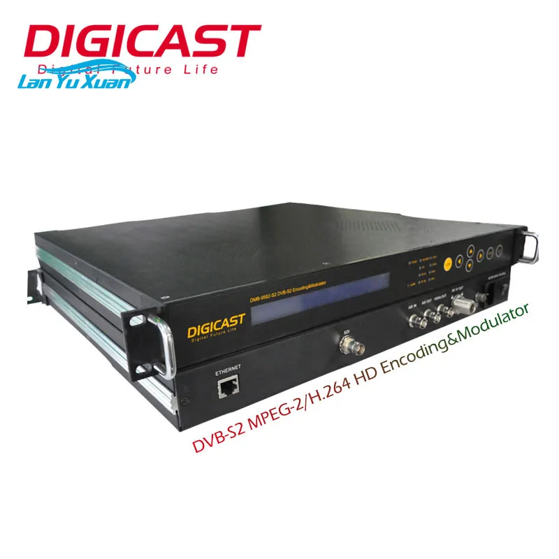 DIGICAST Satellite Broadcasting Equipment DSNG System to Encoder SD/HD Programs to DVB-S2 Uplink Mpeg2 MPEG4 DVB-S2 Modulator
