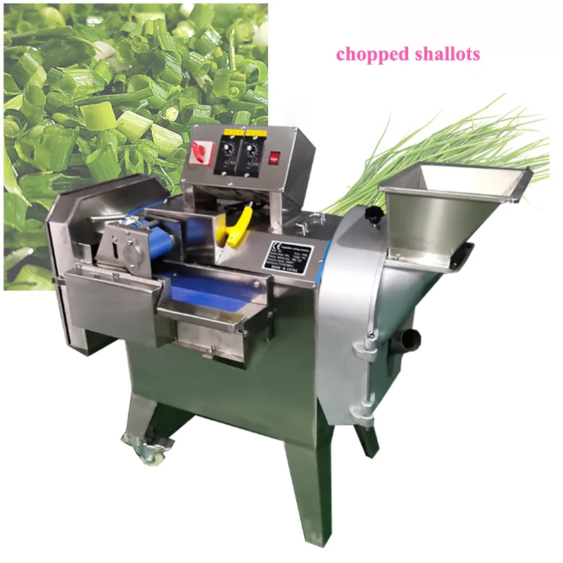 Green Onion Multifunctional Vegetable Chopper Cutting Machine Potato Fruit Cutter Slicer Shredding