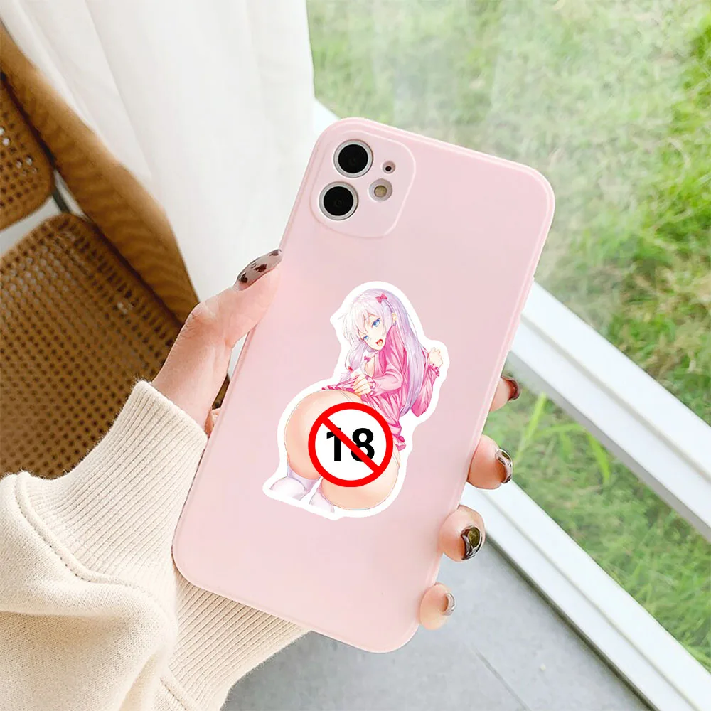 10/30/50PCS Sexy Girls Hentai Adult Stickers Anime Graffiti Decals DIY Phone Laptop Notebook Suitcase Waifu Sticker Classic Toy