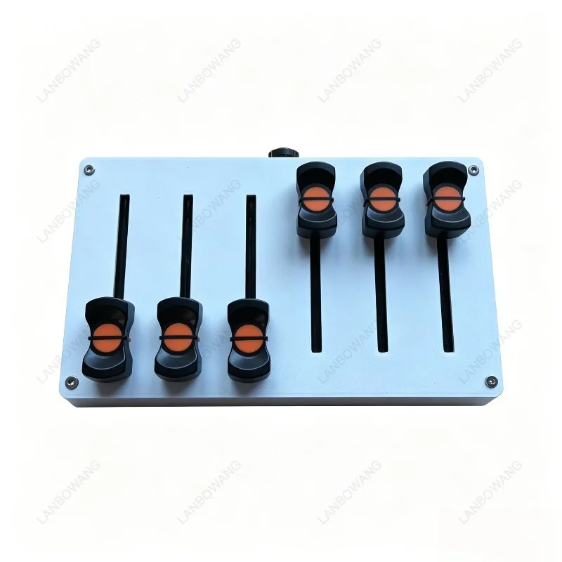 6 Channels MIDI 45mm Fader Custom CC Controller USB Interface For DAW Music Studio Production Tools