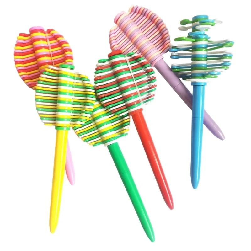 Y5LB 6PCS Decompression Ballpoint Pen Fun Spinner Pen Christmas Stocking Fillers