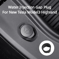 1PCS Silicone Tergicristallo Gap Plug Per Il Nuovo Tesla Modello 3 + Highland 2024 Ingresso Acqua Gap Plug Prevenire L'intrusione di Liquido Accessori Auto