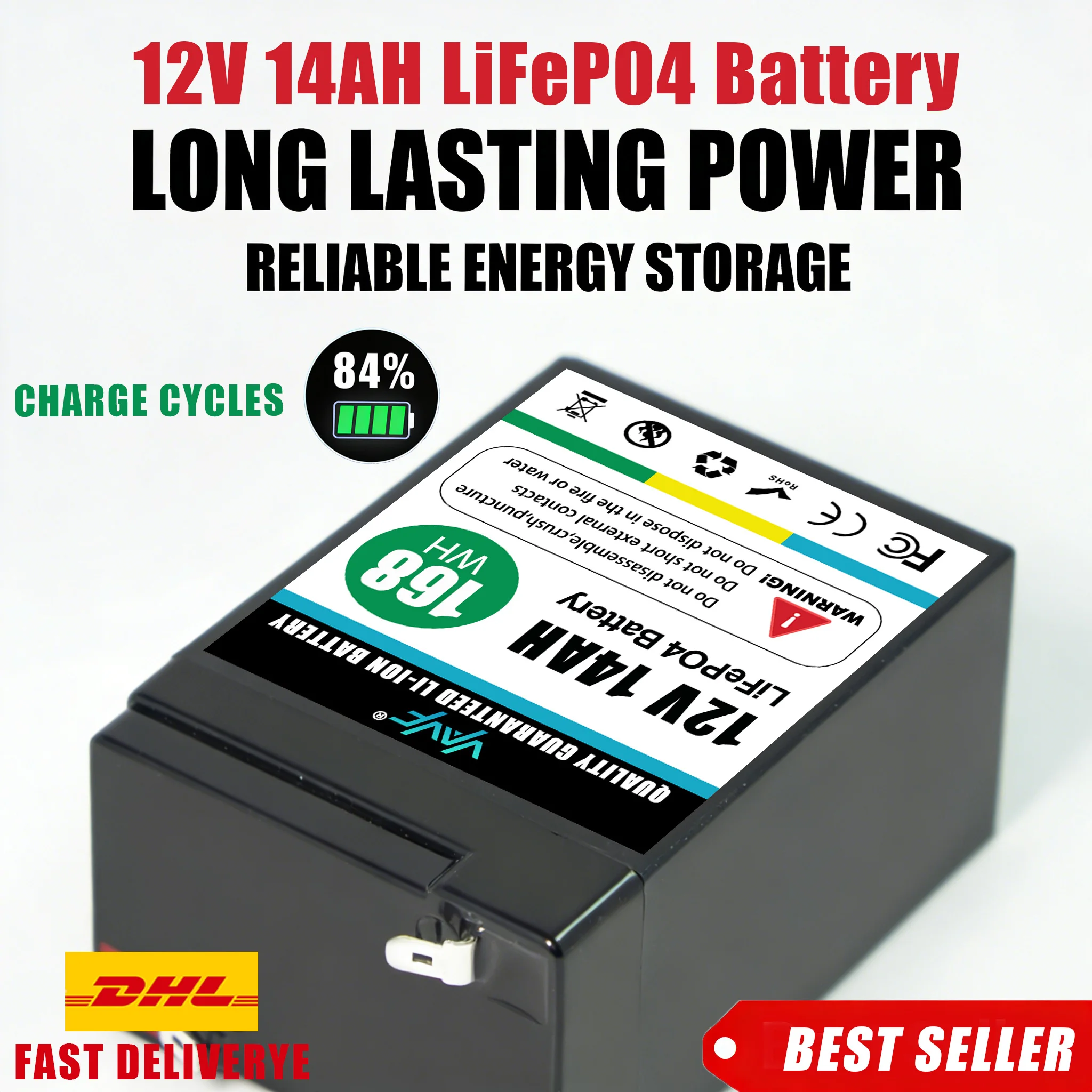 Lifepo4 Battery🍴12V…