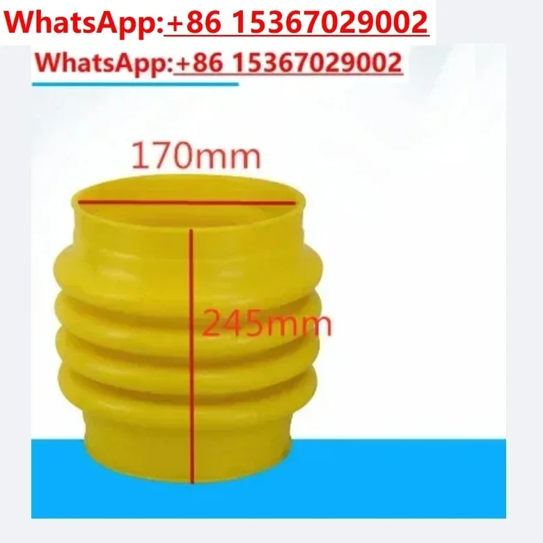 Bellow for Wacker BS60-2i BS60-4 BS60-45 BS600 BS700 BS60Y Tamper Rammer  Compactor Bellow Boot 1006882 ID170 mm, H245 mm