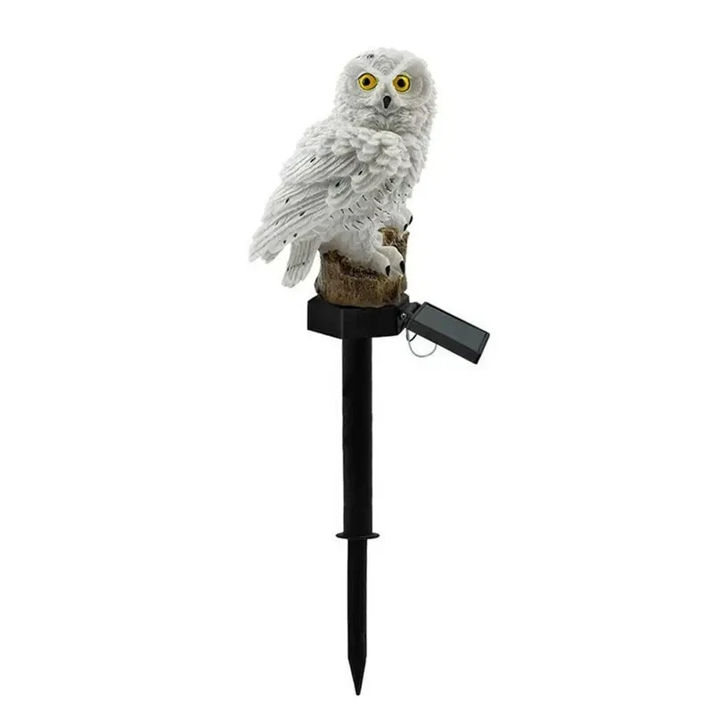 XIWANGFIRE Solar Eule Boden Licht LED Outdoor Hof Lampe Garten Licht Wasserdichte Pfahl Licht Pathway Decor Solar Terrasse Boden Laterne 4