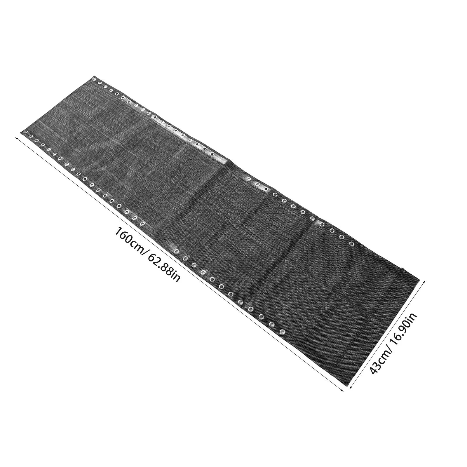 1 conjunto de acessórios reclináveis versáteis, kit de reparo de cadeira de pátio de tecido de malha respirável, fácil instalação, alças ajustáveis