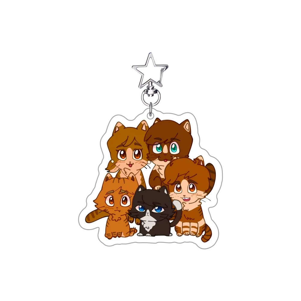 Haunted Hotel 6cm Acrylic Keychain Abaddon Esther Star Lobster Clasp Backpack Charm Halloween Christmas Gifts