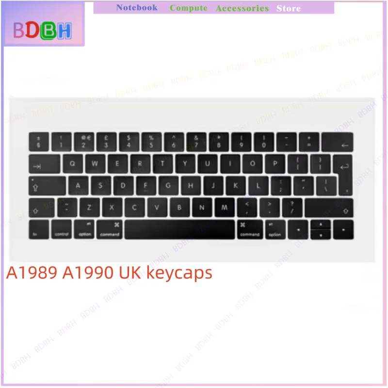 FOR A1989 A1990 Keyboard Keys Keycaps US UK FR SP RU For Macbook Pro ' A1990 A1989 A2159 Keyboard key cap 2018 Year