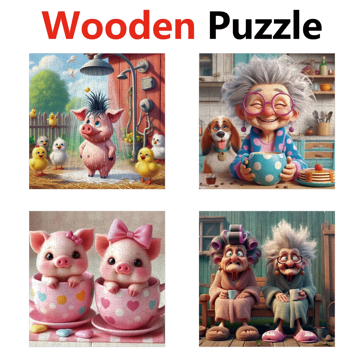 

Cross border hot selling Love Leaf Flying Dragon wood puzzle manufacturer