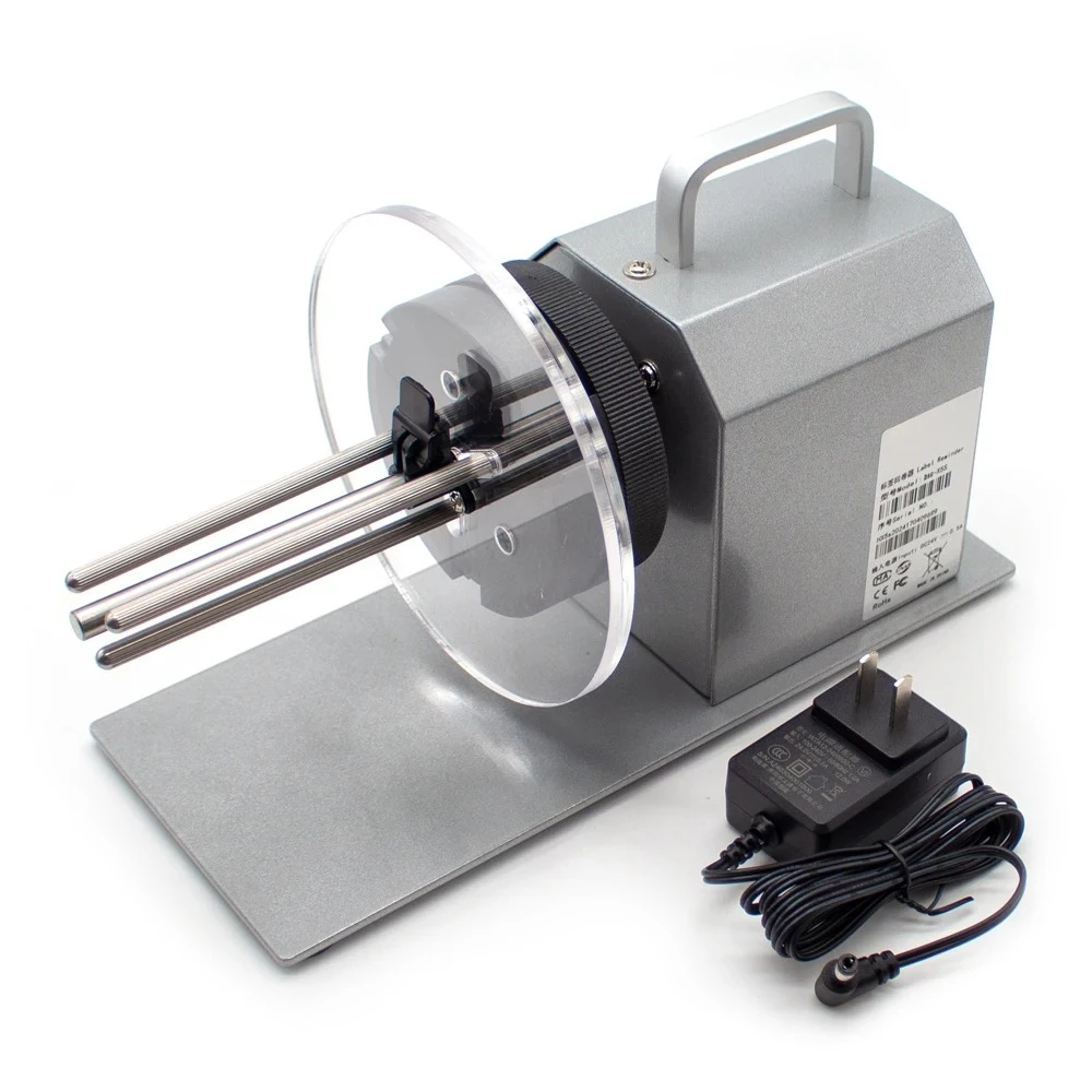 Automatic Label Rewinding Machine 1-12 Inch Coreless Paper Roller BSC-X5S