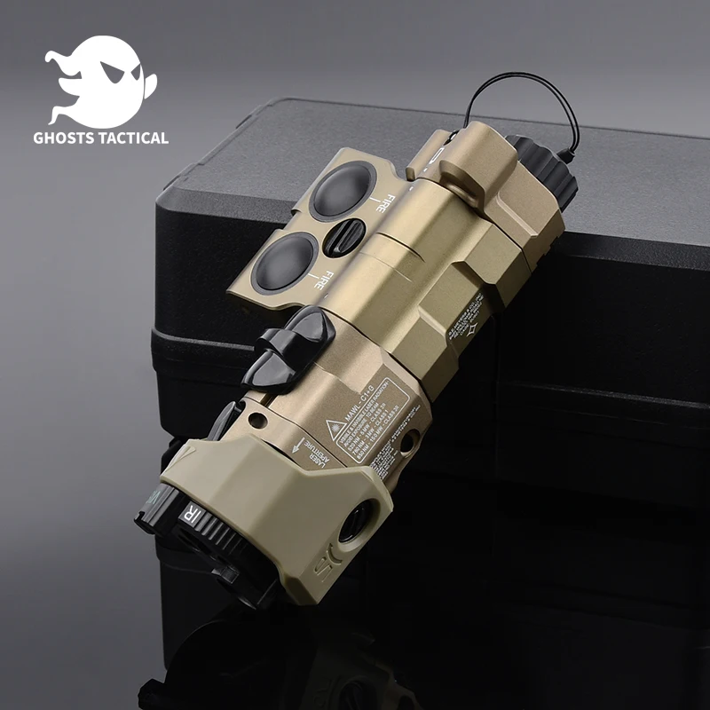 

Upgraded MAWL-C1+ modular Weapon Laser PEQ Tactical Red Dot Green Blue VIS/IR Pointer Flashlight LED Strobe Hunting Airsoft DBAL