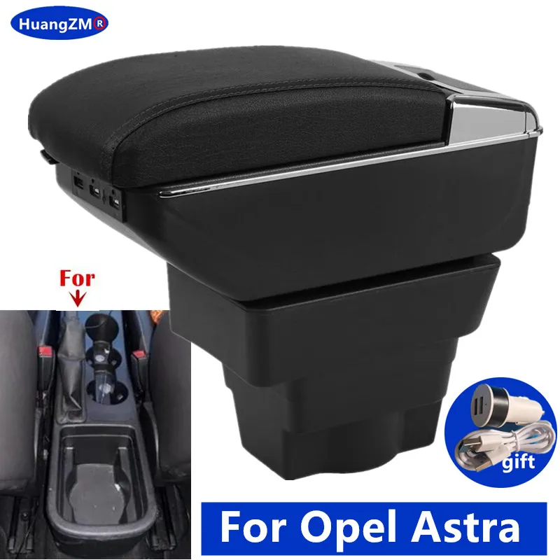 Caixa de apoio de braço do carro para opel astra caixa de apoio de braço para opel astra j centro caixa de armazenamento interior dedicado retrofit peças acessórios do carro