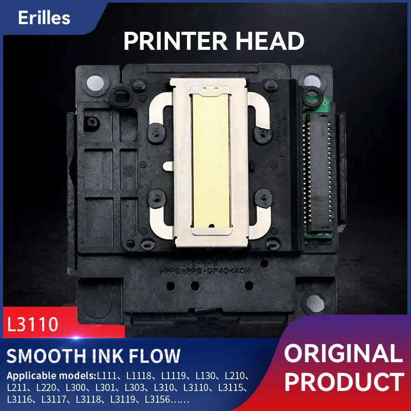 Print Head L3110 Printhead For Epson L350 L353 L355 Printer Head L555 L565 L566 L575 L3150 L3250 L3252 L3158 L1110 L3108 L4150