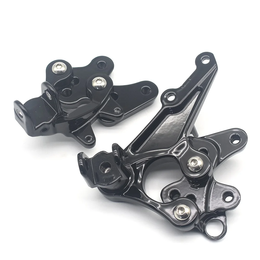 Motorcycle Front Foot Pegs Footrest Bracket For Suzuki GSXR600 GSXR750 GSXR 600 750 2011-2018 GSXR1000 GSX-R 1000 2009-2017