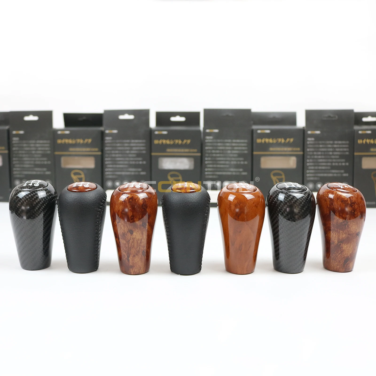 5S MT Black Leather Full Wood Gear Shift Knob For Toyota Prado LC120 Land Cruiser Prado 2003 2004 2005 2006 2007 2008 2009