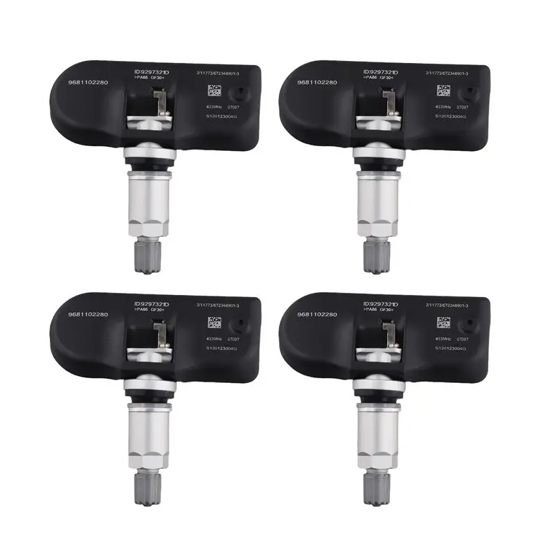 

WF-4Pcs Car TPMS Tire Pressure Sensor Tire Pressure Detector 9681102280 For Land Rover Range Discovery Jaguar