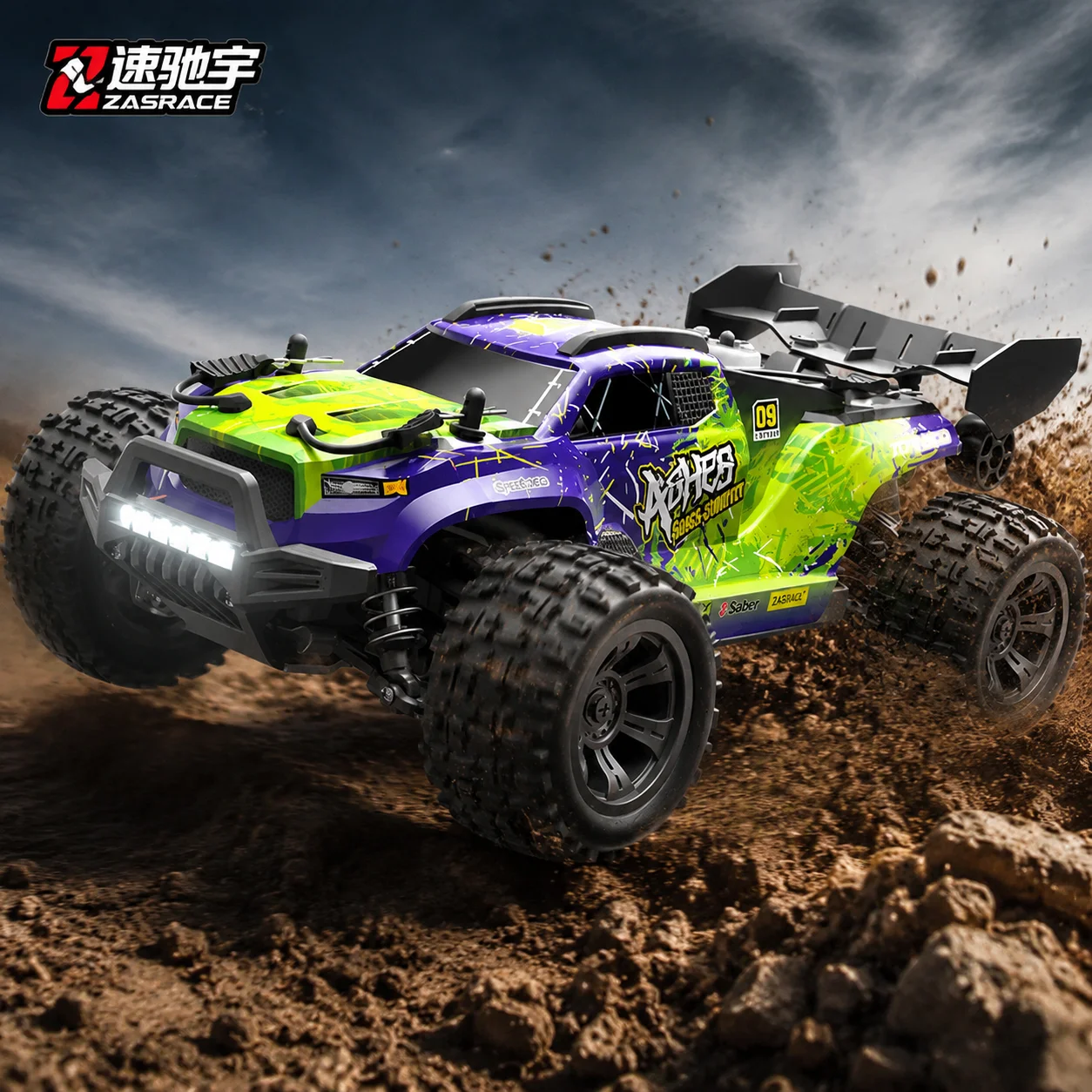 SCY 18101 1/18 High Speed Brushless RC Car 4WD Off-Road Monster Truck 28-50km/H Rtr Remote Control Vehicle For Adults