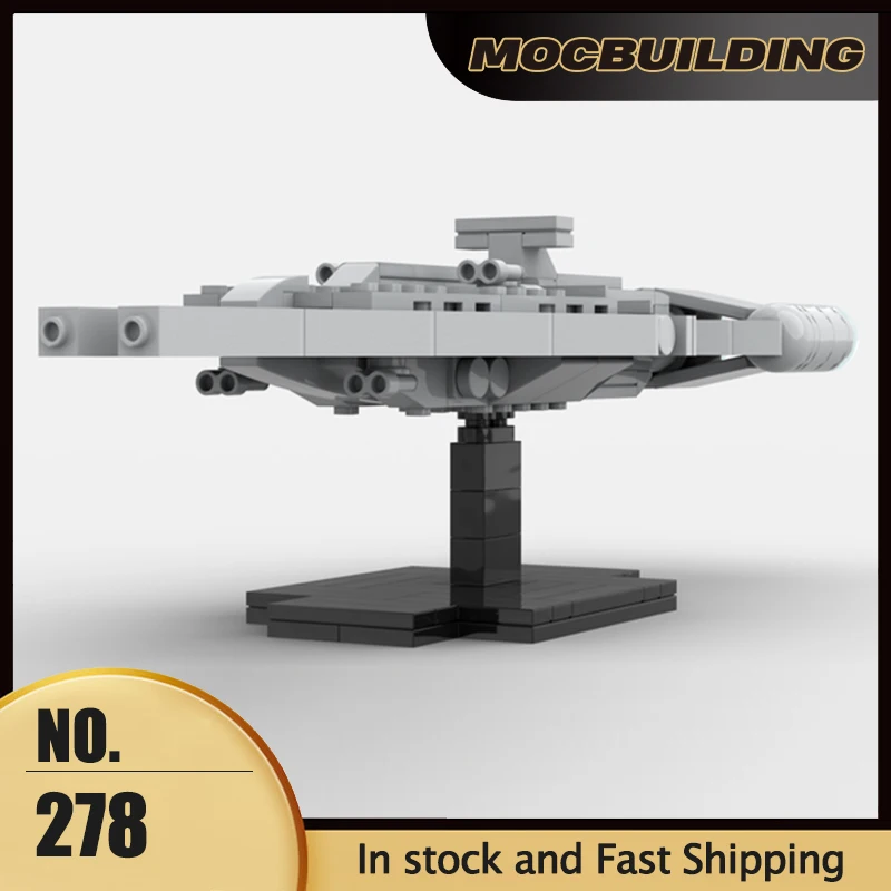 Space Movie Series Model 1:1455 Class Cruiser MOC Building Blocks Navy Versatile Warship DIY Assembly Bricks Toys Creative Gifts