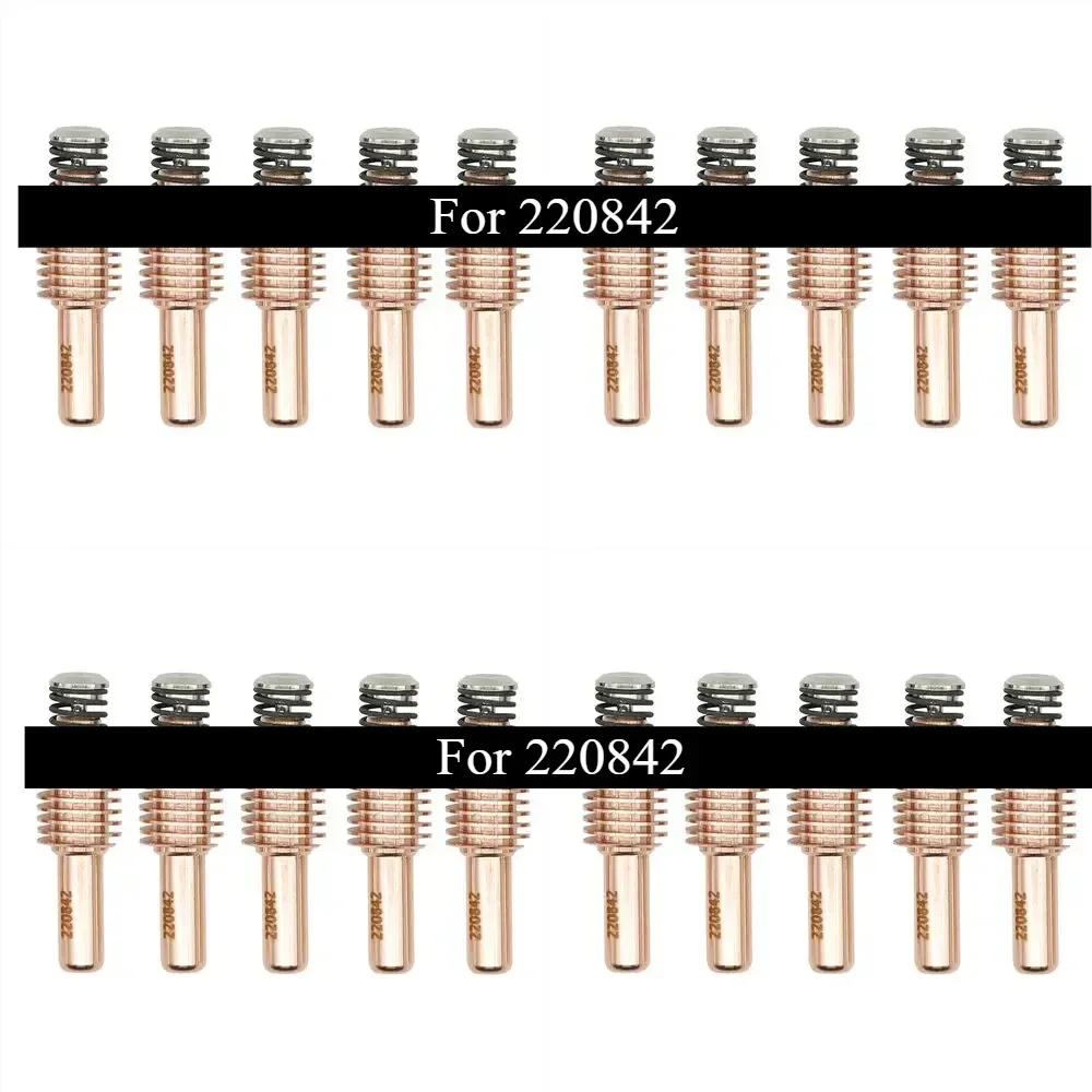

220842 Plasma Cutter Electrodes for Hyper therm Powermax 45XP/65/85/105 - 5CPS 10pcs