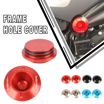 Moto CFMOTO CF MOTO 450SR 450SS 450 SR/SS 2022 2023 2024 450NK 450 CL-C Çerçeve Delik Kapağı Fiş Çerçeve Ekleme Salınım Kolu cıvata Kapağı