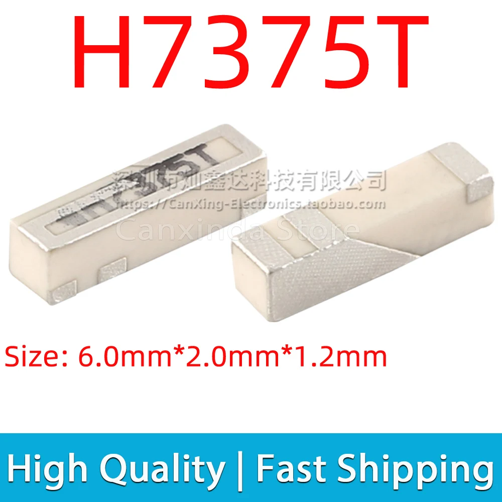

5pcs H7375T H7375 Chip Antenna Bluetooth Ceramic WIFI Built-in 2.4GHz Wireless Communication 6*2*1mm