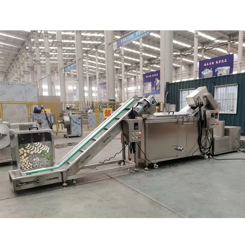 High Capacity Banana Chips Production Line Automatic Slicing and Vacuum Frying Equipment for Factory Installation