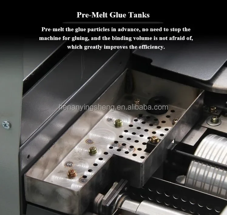 Hot Popular A3 A4 Hot Glue Book Binder Binding Machine With Side Glue