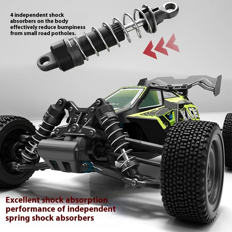 SuchiYu 1/16 Escala Carro RC de Alta Velocidade 70 km/h Brushless 4WD com Controle Remoto 2.4G Brinquedo Veículo de Controle Remoto Elétrico