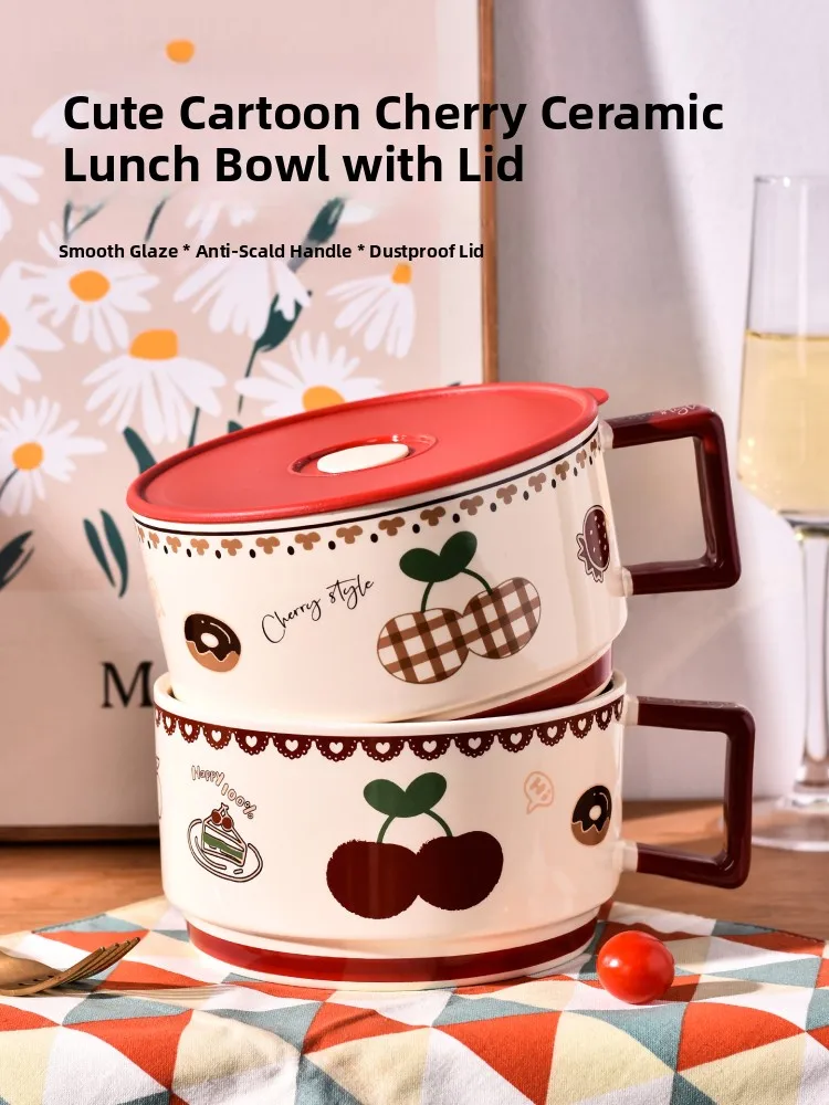 large-capacity-ceramic-instant-noodles-bowl-with-lid-beautiful-high-value-for-girls-dormitory-students-special-bowls