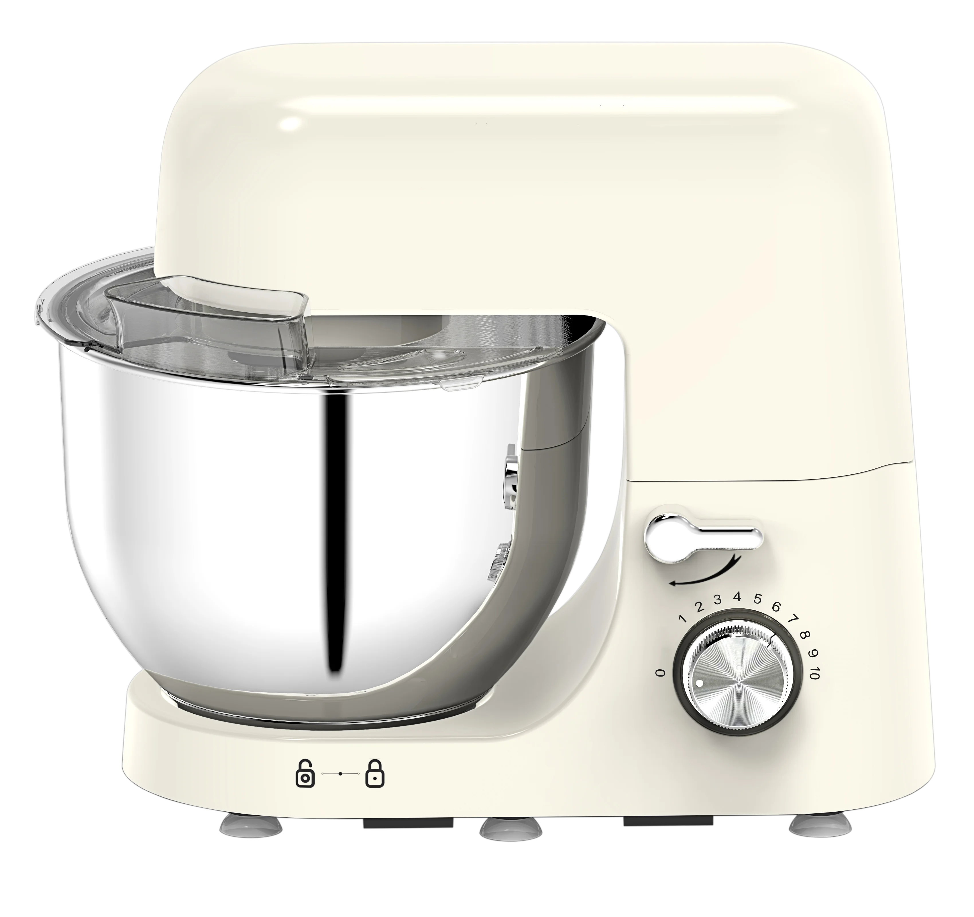 

Cheap 5 Litre 1400W Household Electric Stand Mixer With Egg Whisk Dough Hook