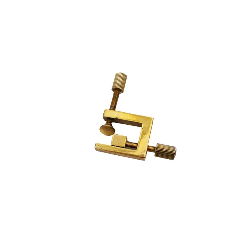 Brass Square Clamp for Violin Guitar Fingerboard Binding Luthier Repair Making Tool