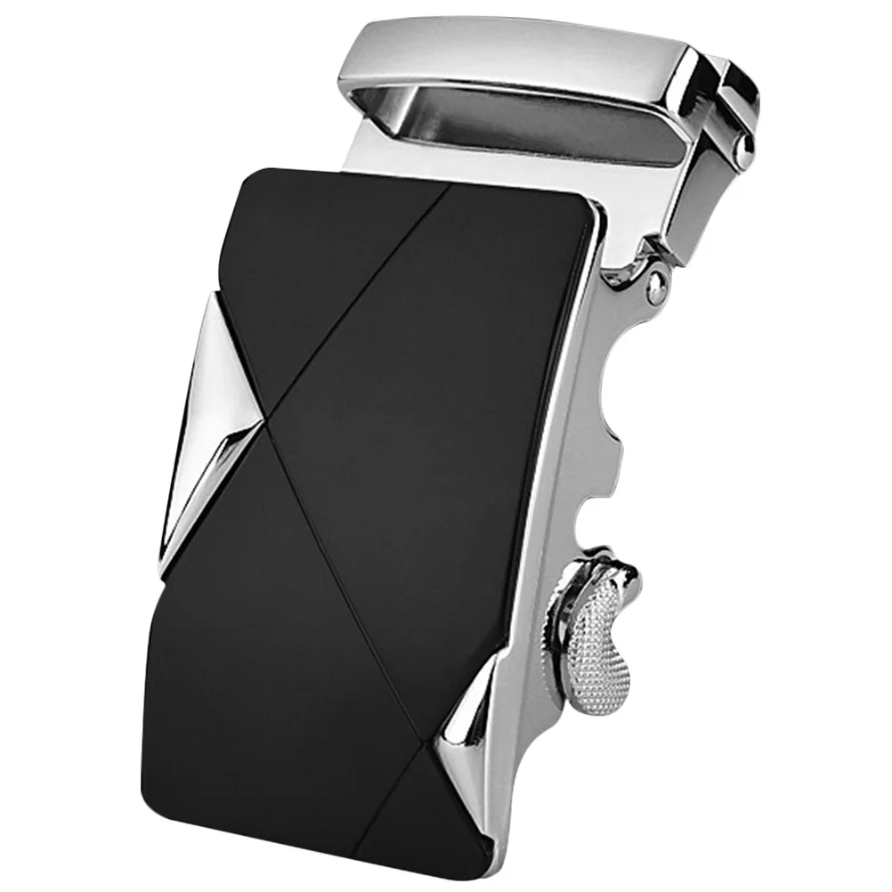 หัวเข็มขัดโลหะแบบย้อนยุคสำหรับผู้ชาย หัวเข็มขัดหนัง PU สไตล์วินเทจ หัวเข็มขัดสำรองสำหรับเข็มขัดคาดเอว อุปกรณ์ตกแต่งเครื่องแต่งกาย