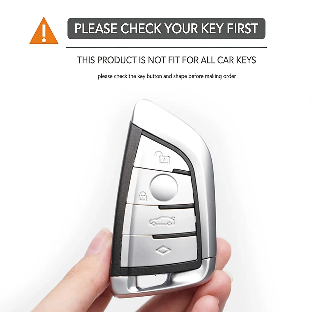Key Cover for BMW X1 X3 X4 X5 X6 F15 F16 G30 7 G11 F48 Fob Holder Secure Keychain Holder Daily Use Gift Choice Car Gift