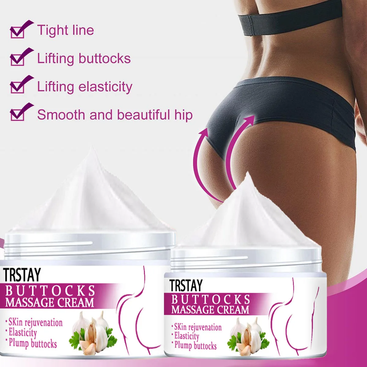 Creme De Alargamento Do Mama Para As Mulheres, Colágeno, Rugas Lift, Firm Sexy, Hip Oil Care, Promover Hormônio Feminino, Aumentar A Elasticidade,