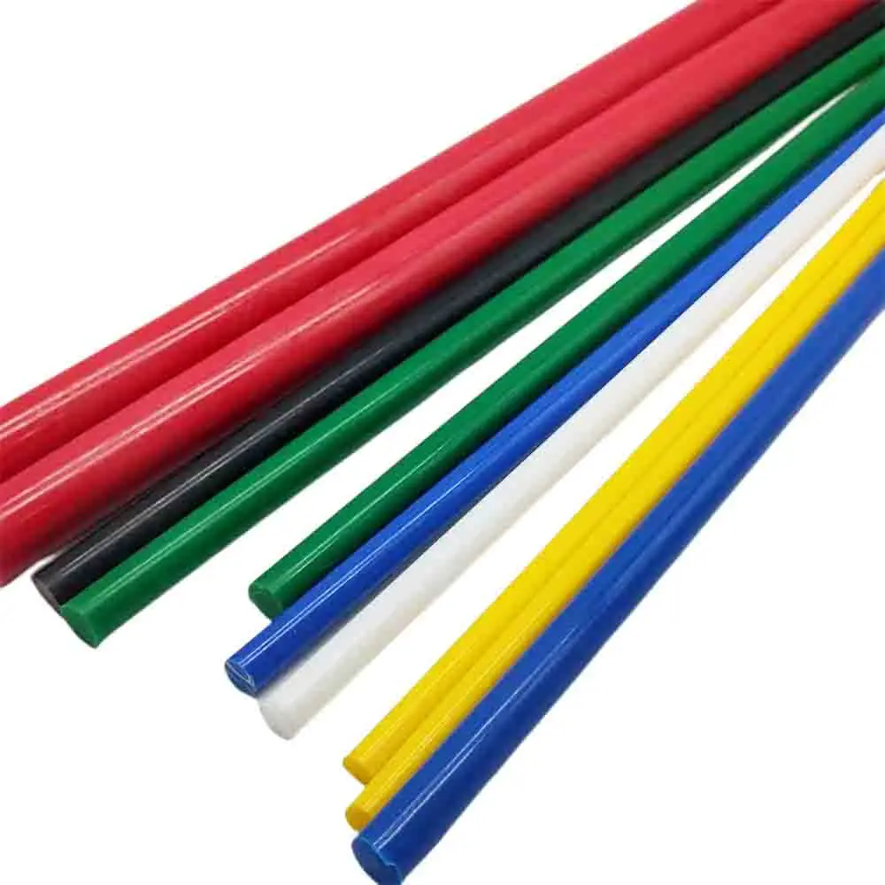 POM Sticks in Variety of Colors for Sealing Gaskets - Red Blue Yellow Green Rods